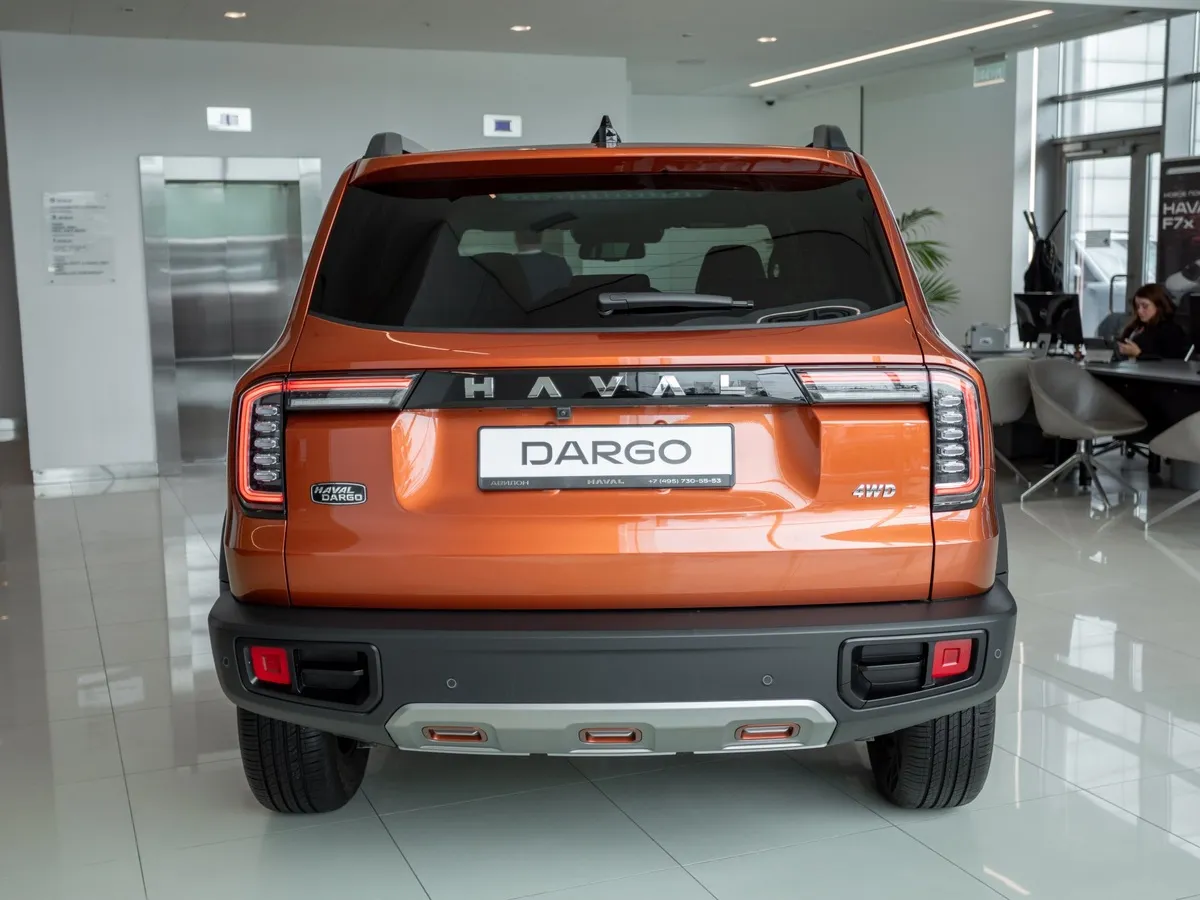 Haval Dargo 2.0T DCT 4WD (200 л.с.) Техно + Оранжевый в АВИЛОН. Слайд №4