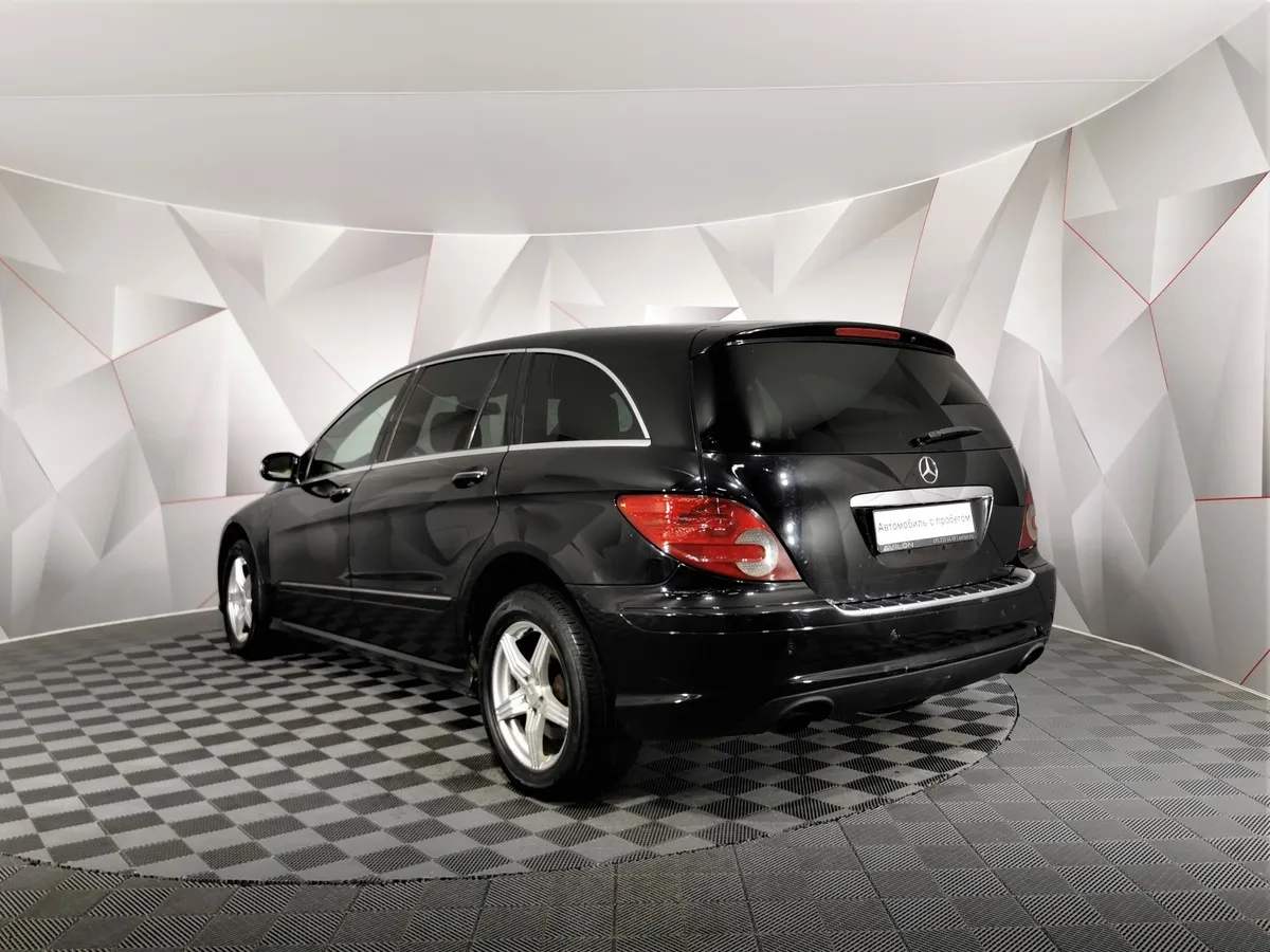 Mercedes-Benz R-Класс R 320 CDI 4MATIC 7G-Tronic (224 л.с.) Черный в АВИЛОН. Слайд №4