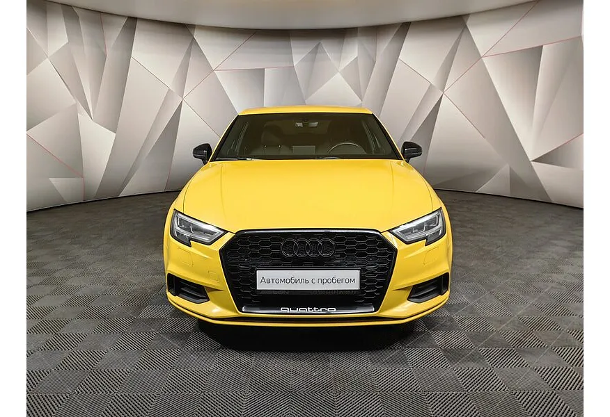 Audi A3 2.0 TFSI S-tronic quattro (190 л.с.) Sport Желтый в АВИЛОН. Слайд №7