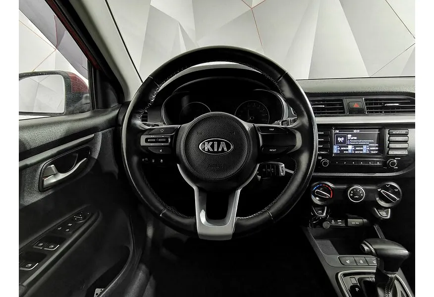 Kia Rio 1.6 AT (123 л.с.) Comfort Красный в АВИЛОН. Слайд №8