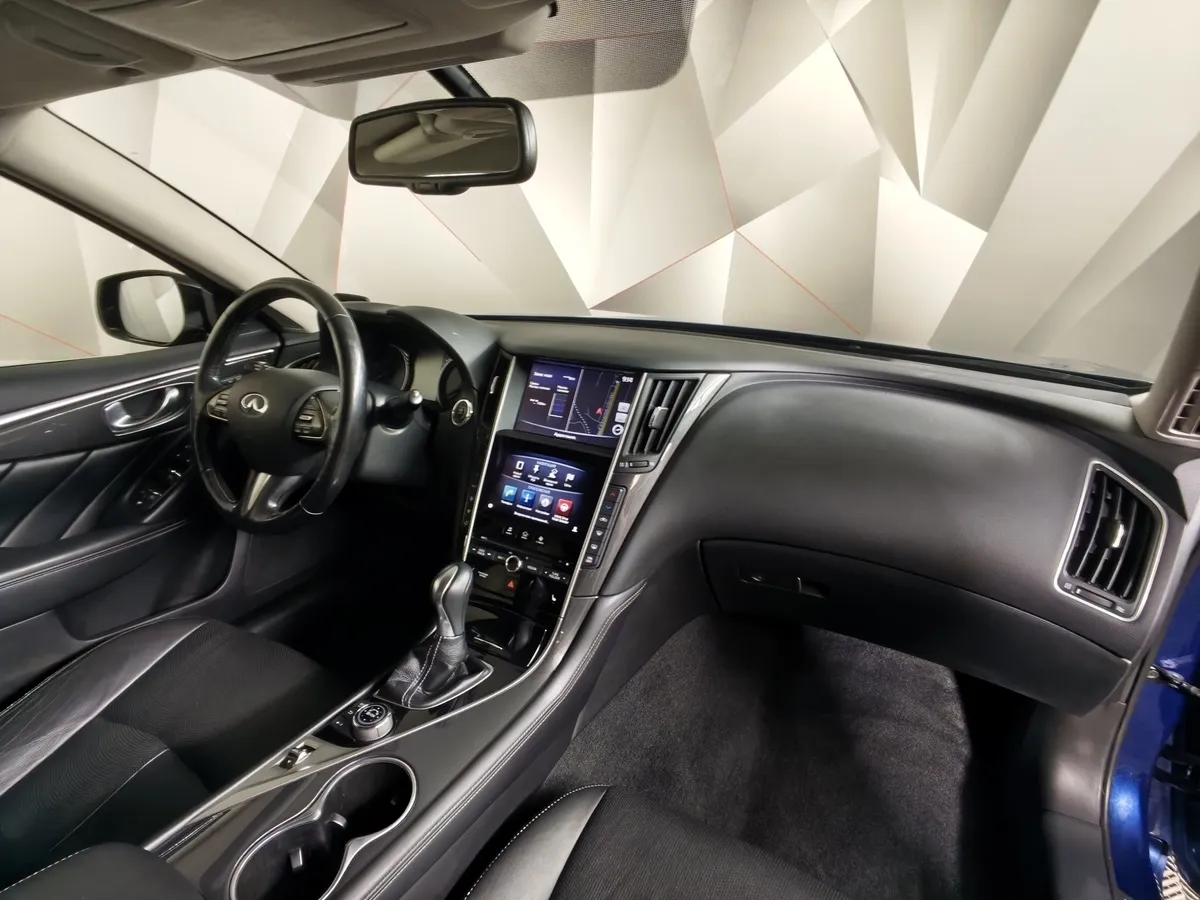 Infiniti Q50 2.0 T AT (211 л.с.) Синий в АВИЛОН. Слайд №12