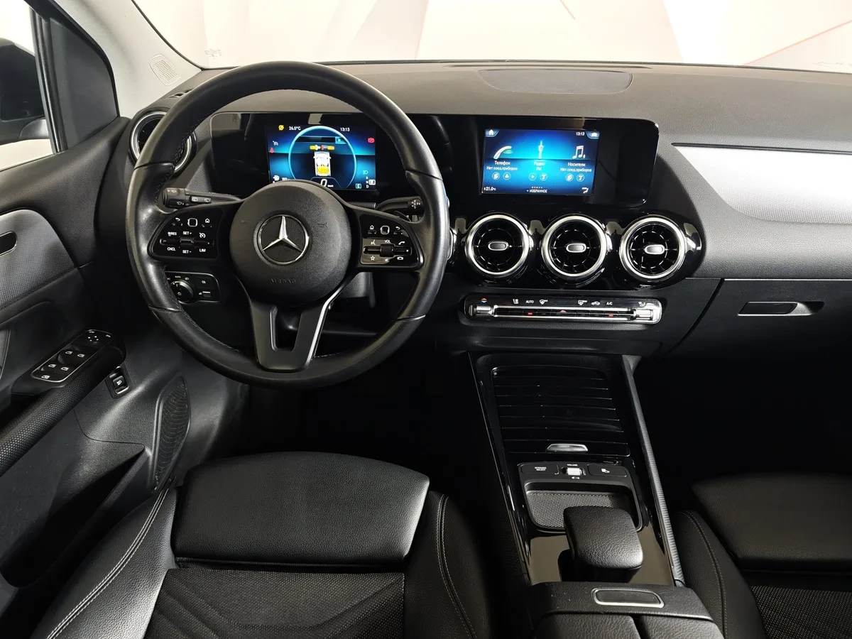 Mercedes-Benz B-Класс B 180 7G-DCT (136 л.с.) Style Черный в АВИЛОН. Слайд №20