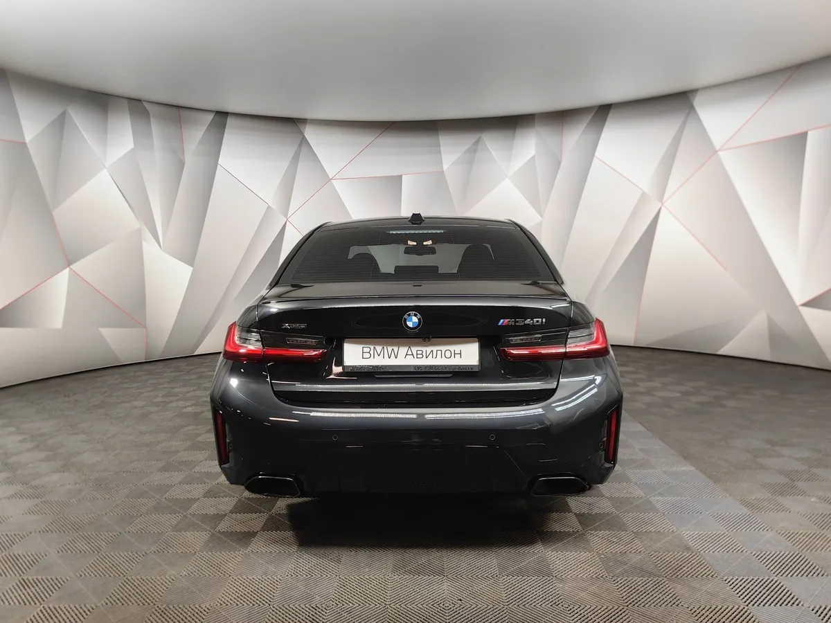 BMW 3 серия M340i xDrive (387 л.с.) Черный в АВИЛОН. Слайд №4