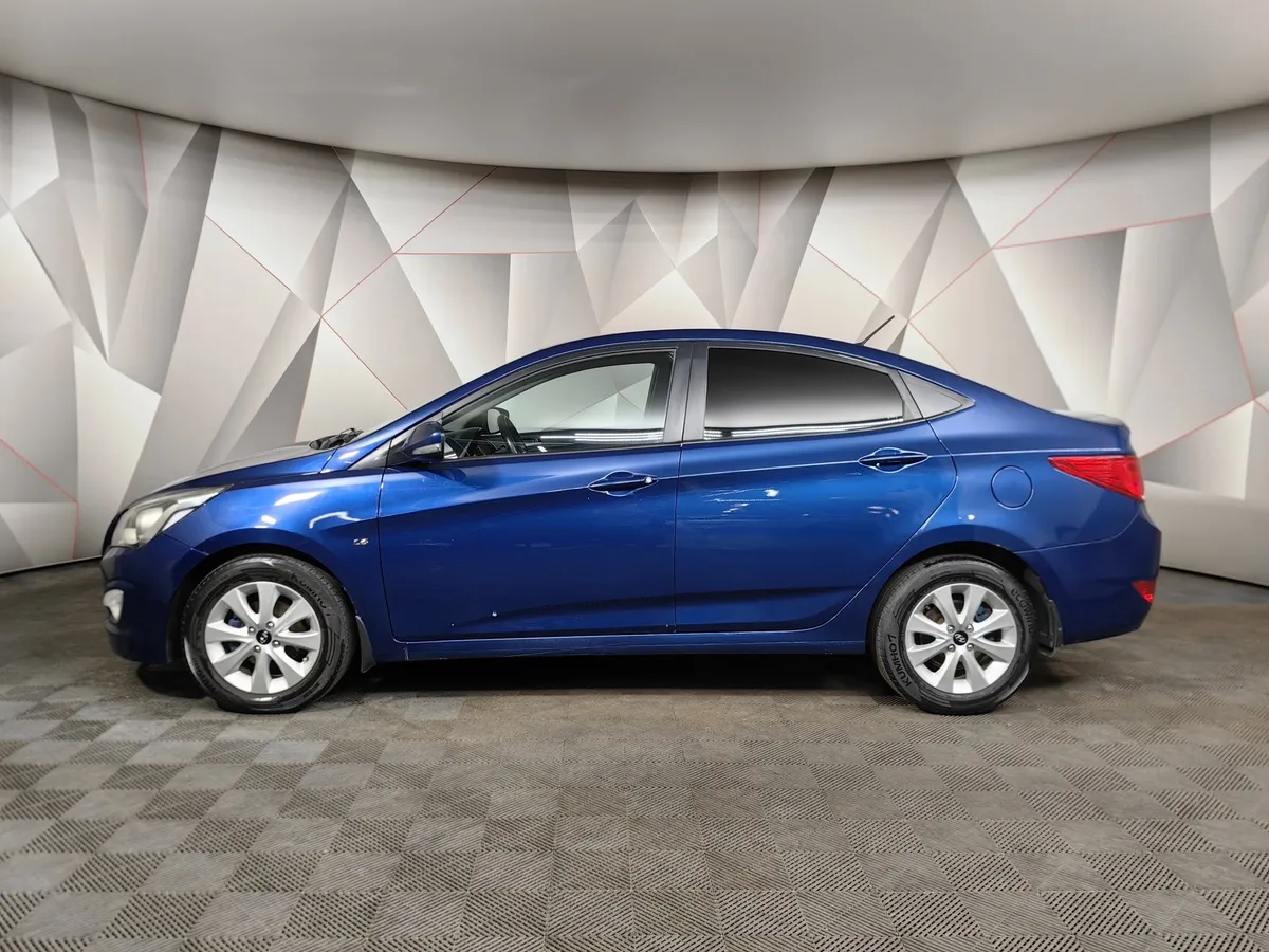 Hyundai Solaris 1.6 MT (123 л.с.) Active Plus Синий в АВИЛОН. Слайд №5
