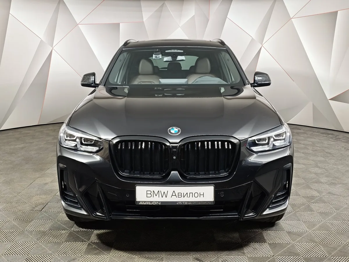 BMW X3 xDrive20i AT (184 л.с.) Черный в АВИЛОН. Слайд №3