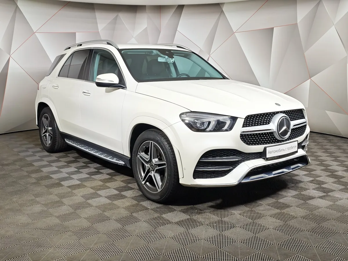 Mercedes-Benz GLE 300 d 4MATIC 9G-TRONIC (245 л.с.) Sport Белый в АВИЛОН. Слайд №3