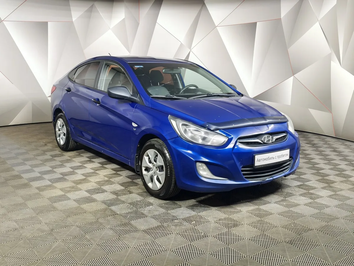Hyundai Solaris 1.6 AT (123 л.с.) Comfort Синий в АВИЛОН. Слайд №3