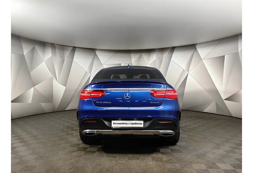 Mercedes-Benz GLE Купе 350 d 4MATIC 9G-TRONIC (249 л.с.) Особая серия Синий в АВИЛОН. Слайд №8