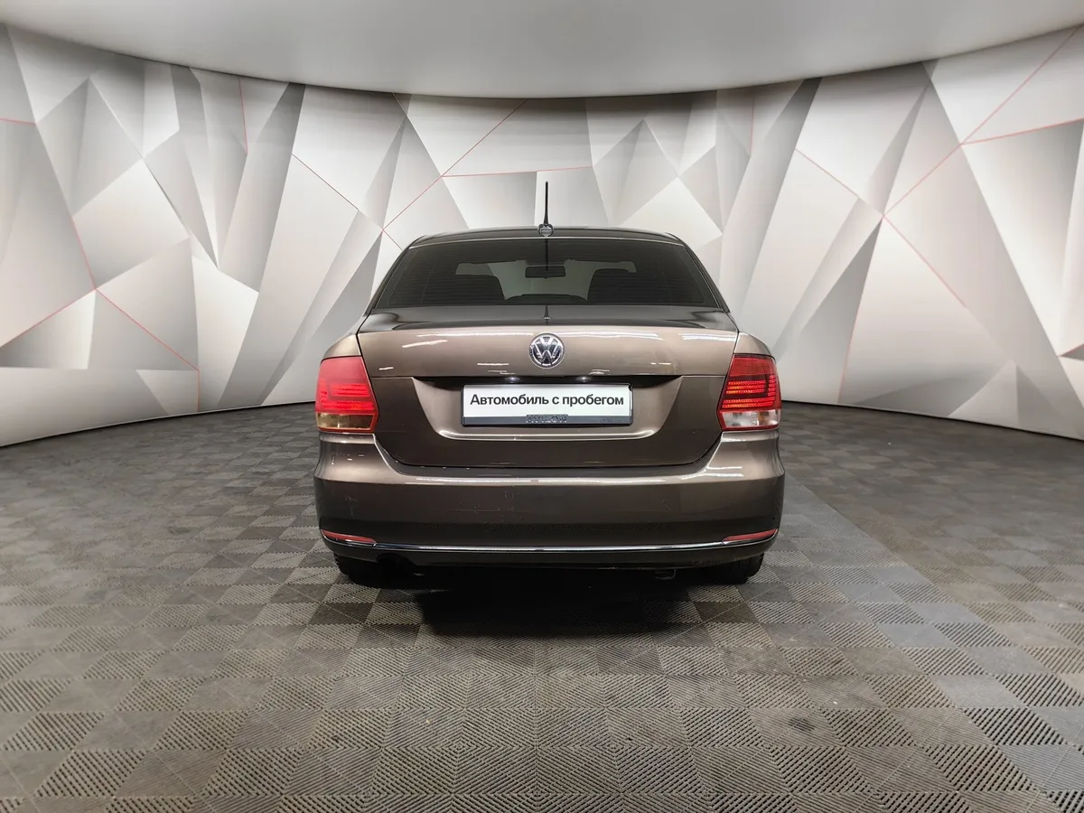 Volkswagen Polo 1.6 MPI AT (110 л.с.) Comfortline Коричневый в АВИЛОН. Слайд №8