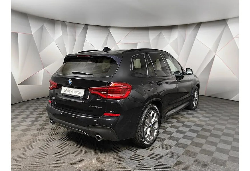 BMW X3 xDrive30d AT (249 л.с.) M Sport Черный в АВИЛОН. Слайд №2