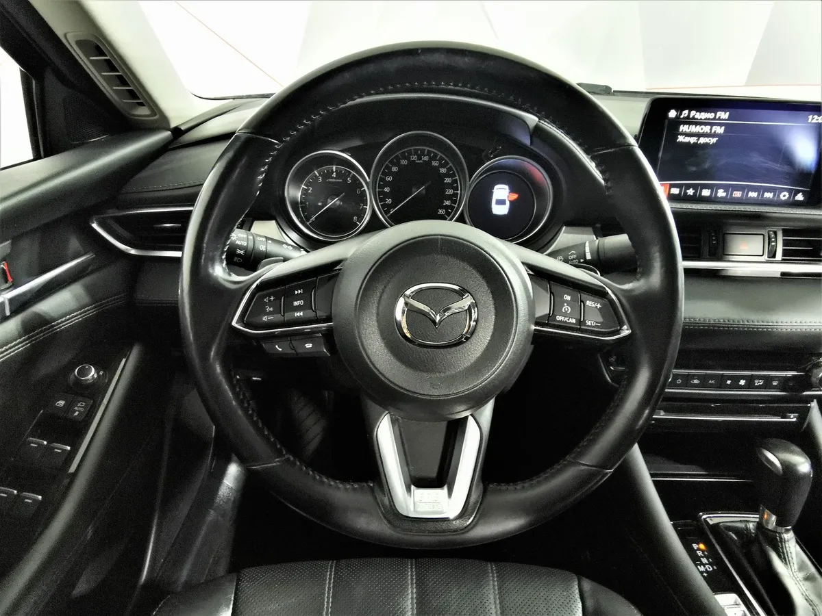 Mazda 6 2.5 SKYACTIV-G AT (192 л.с.) Supreme Plus Черный в АВИЛОН. Слайд №19