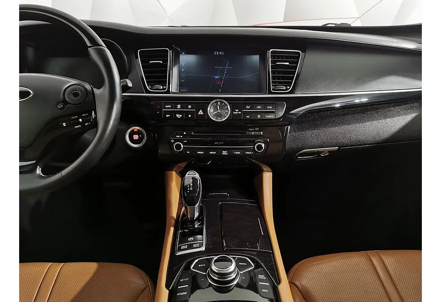 Kia Quoris 3.8 AT (334 л.с.) Premium Серый в АВИЛОН. Слайд №15