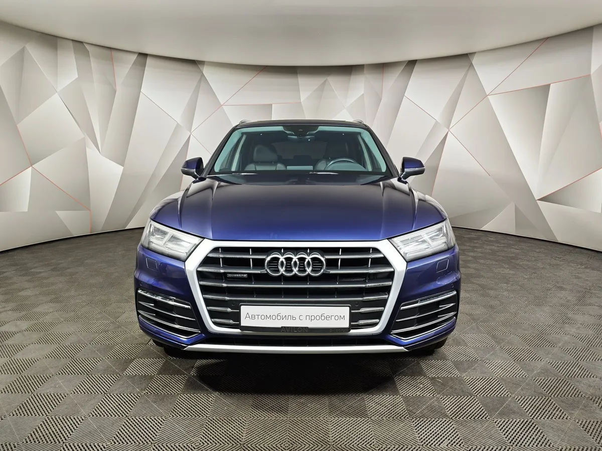 Audi Q5 2.0 TFSI S tronic quattro (249 л.с.) Sport Синий в АВИЛОН. Слайд №7