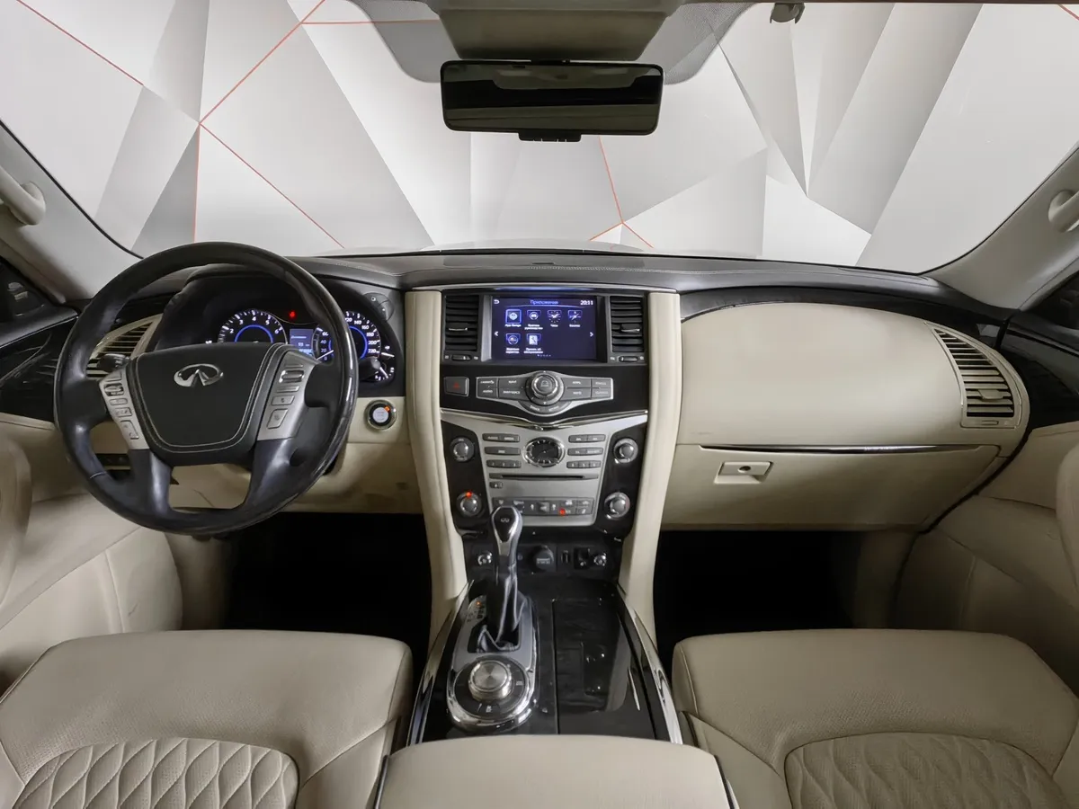 Infiniti QX80 5.6 АТ AWD (405 л.с.) Синий в АВИЛОН. Слайд №13