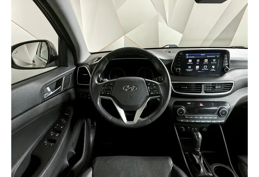 Hyundai Tucson 2.0 CRDi AT 4WD (185 л.с.) High-Tech Коричневый в АВИЛОН. Слайд №19