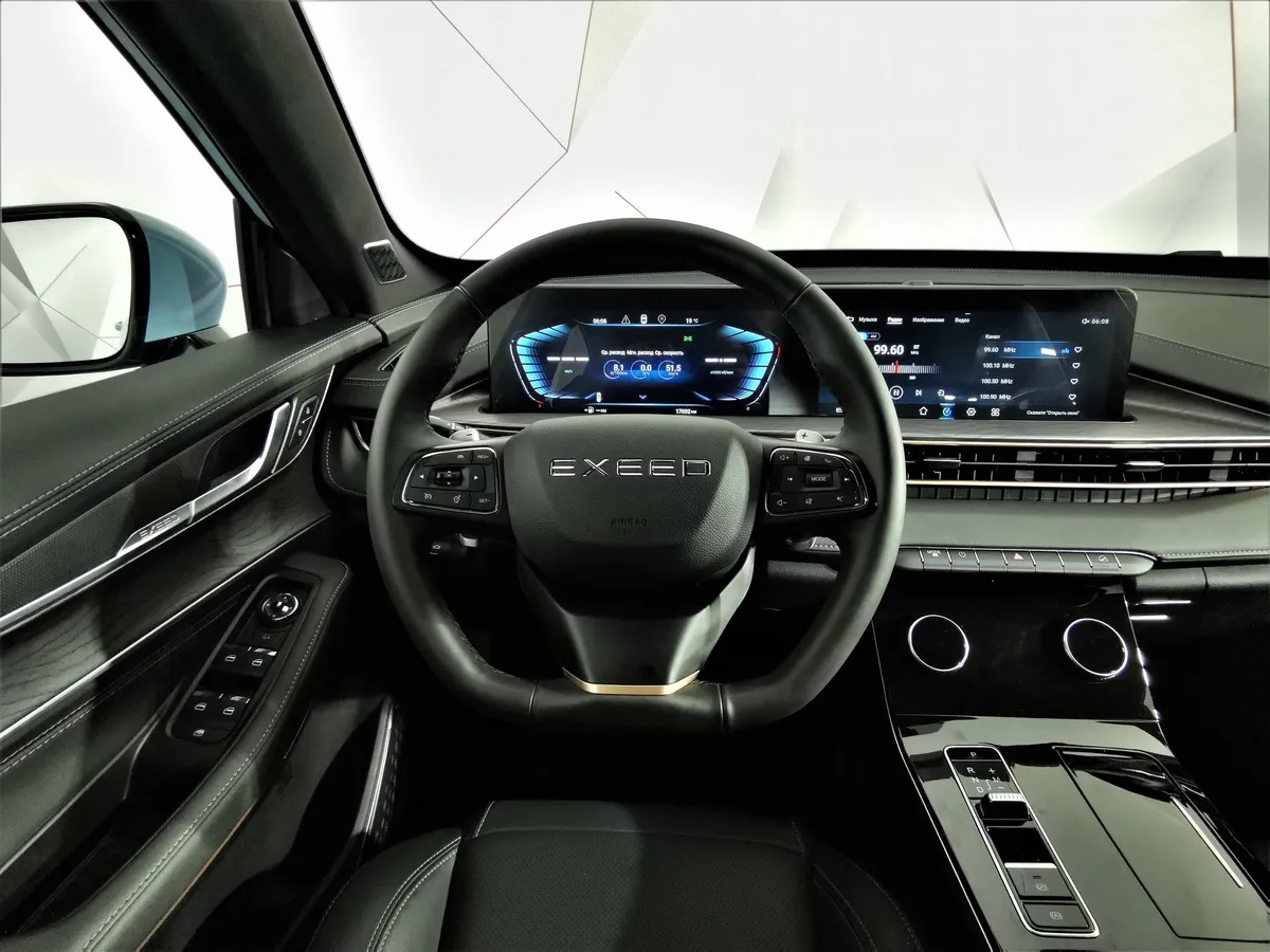 EXEED LX 1.5T CVT (147 л.с.) Business Синий в АВИЛОН. Слайд №18