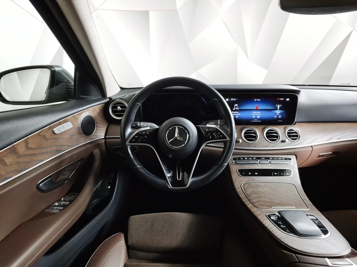 Mercedes-Benz E-Класс E 220 d 4MATIC 9G-TRONIC (194 л.с.) Premium (Локальная сборка) Серый в АВИЛОН. Слайд №19