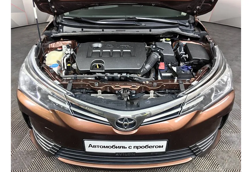 Toyota Corolla 1.6 CVT (122 л.с.) Стандарт Коричневый в АВИЛОН. Слайд №11