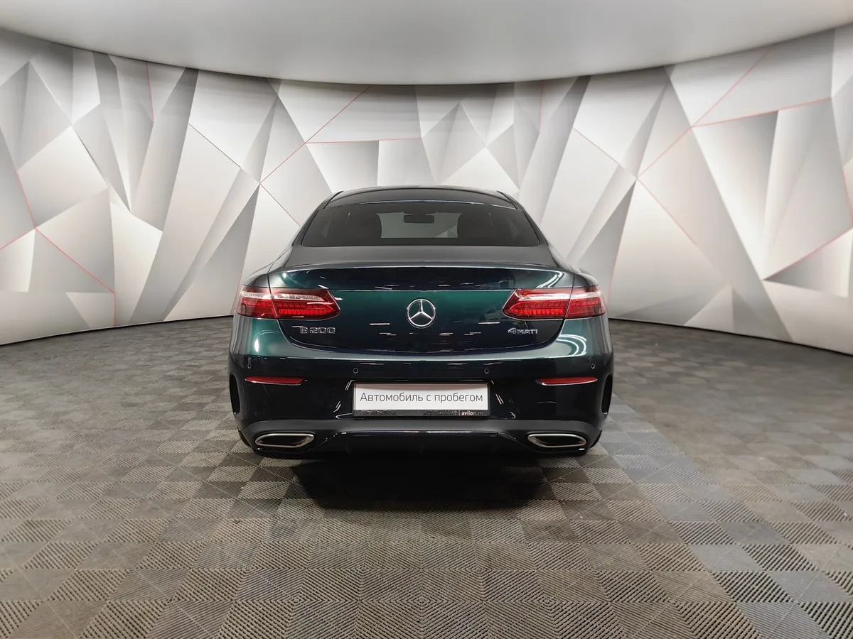 Mercedes-Benz E-Класс E 200 4MATIC G-TRONIC (184 л.с.) Sport Зеленый в АВИЛОН. Слайд №8