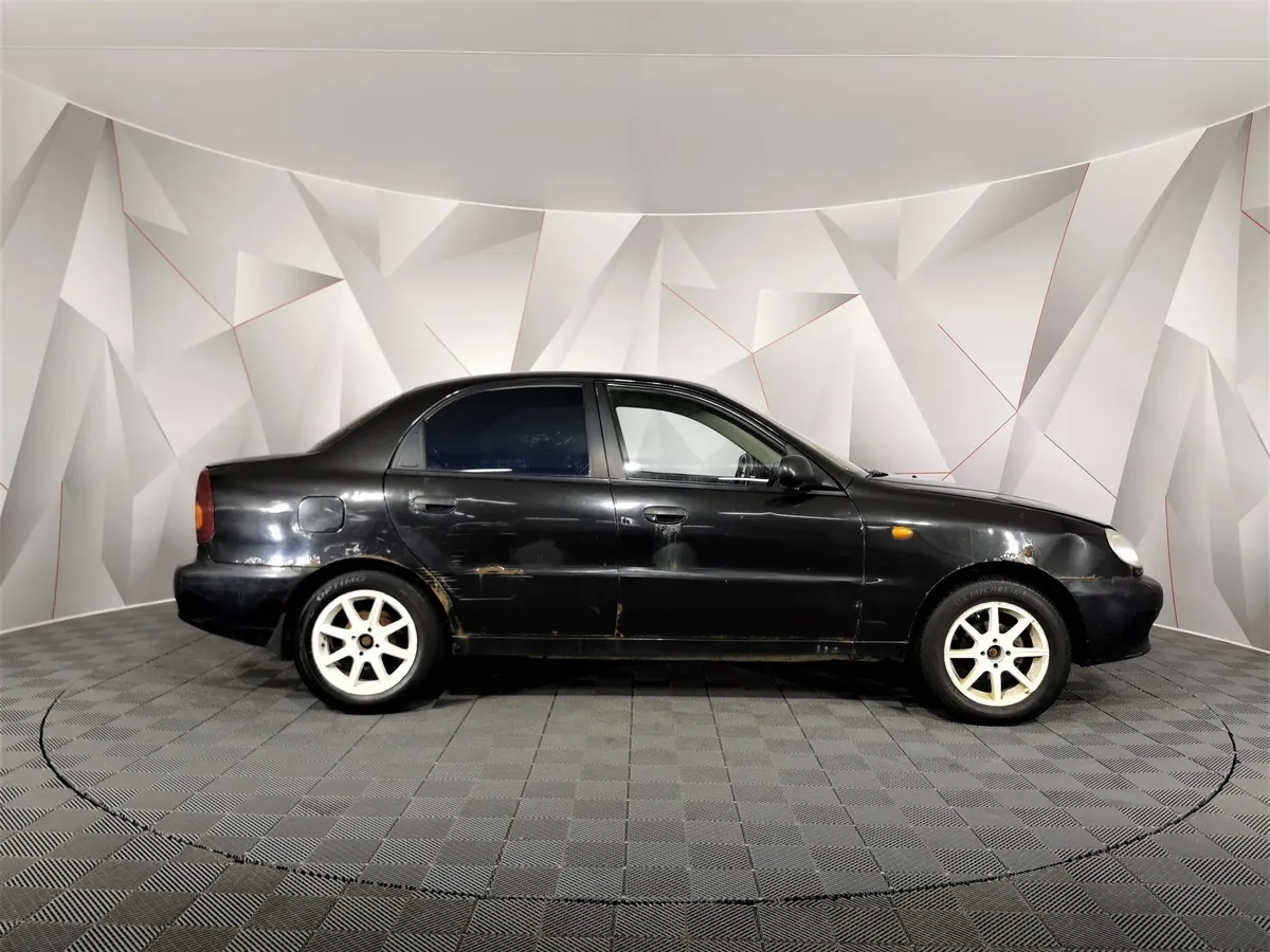 Chevrolet Lanos 1.5i MT (86 л.с.) Черный в АВИЛОН. Слайд №6