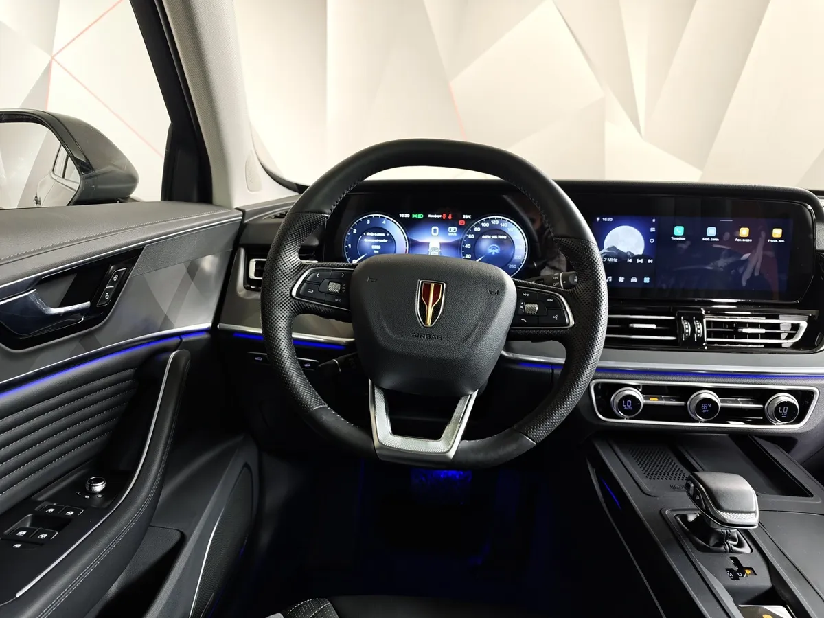 Hongqi HS5 2.0T AT 4WD (245 л.с.) Делюкс Черный в АВИЛОН. Слайд №20