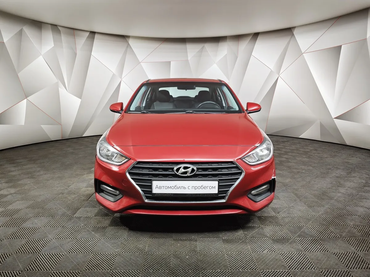 Hyundai Solaris 1.6 AT (123 л.с.) Active Plus Красный в АВИЛОН. Слайд №7