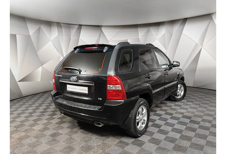 Kia Sportage 2.7 AT (175 л.с.) Черный в АВИЛОН. Слайд №2