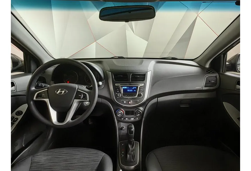 Hyundai Solaris 1.6 AT (123 л.с.) Super Series 1 Коричневый в АВИЛОН. Слайд №13