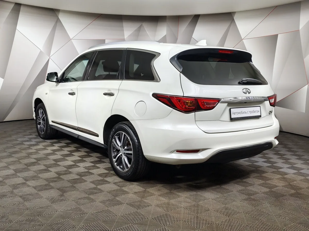 Infiniti QX60 3.5 CVT AWD (262 л.с.) Белый в АВИЛОН. Слайд №4