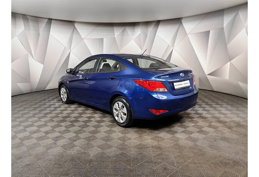 Hyundai Solaris 1.6 AT (123 л.с.) Comfort Синий в АВИЛОН. Слайд №4