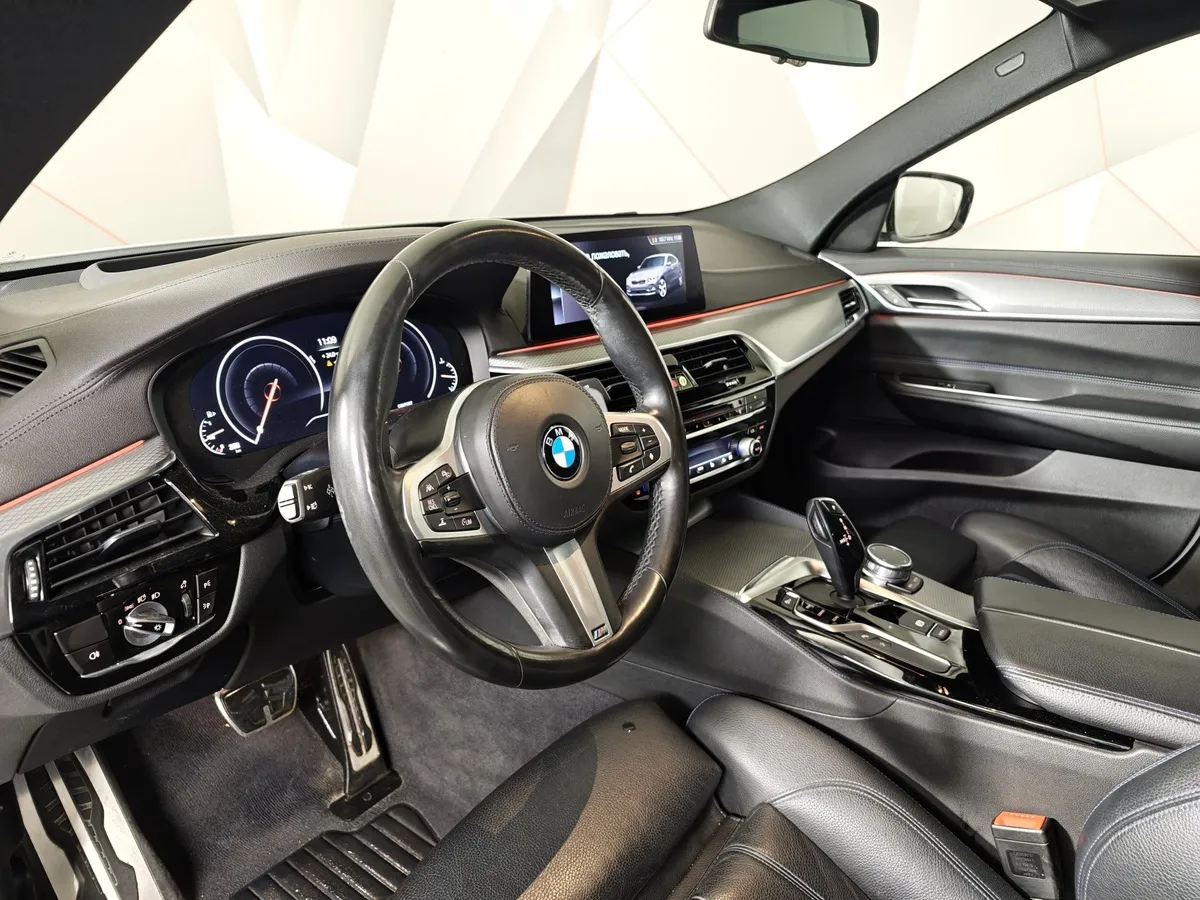 BMW 6 серия 640i Steptronic (340 л.с.) GT M sport Plus Белый в АВИЛОН. Слайд №11