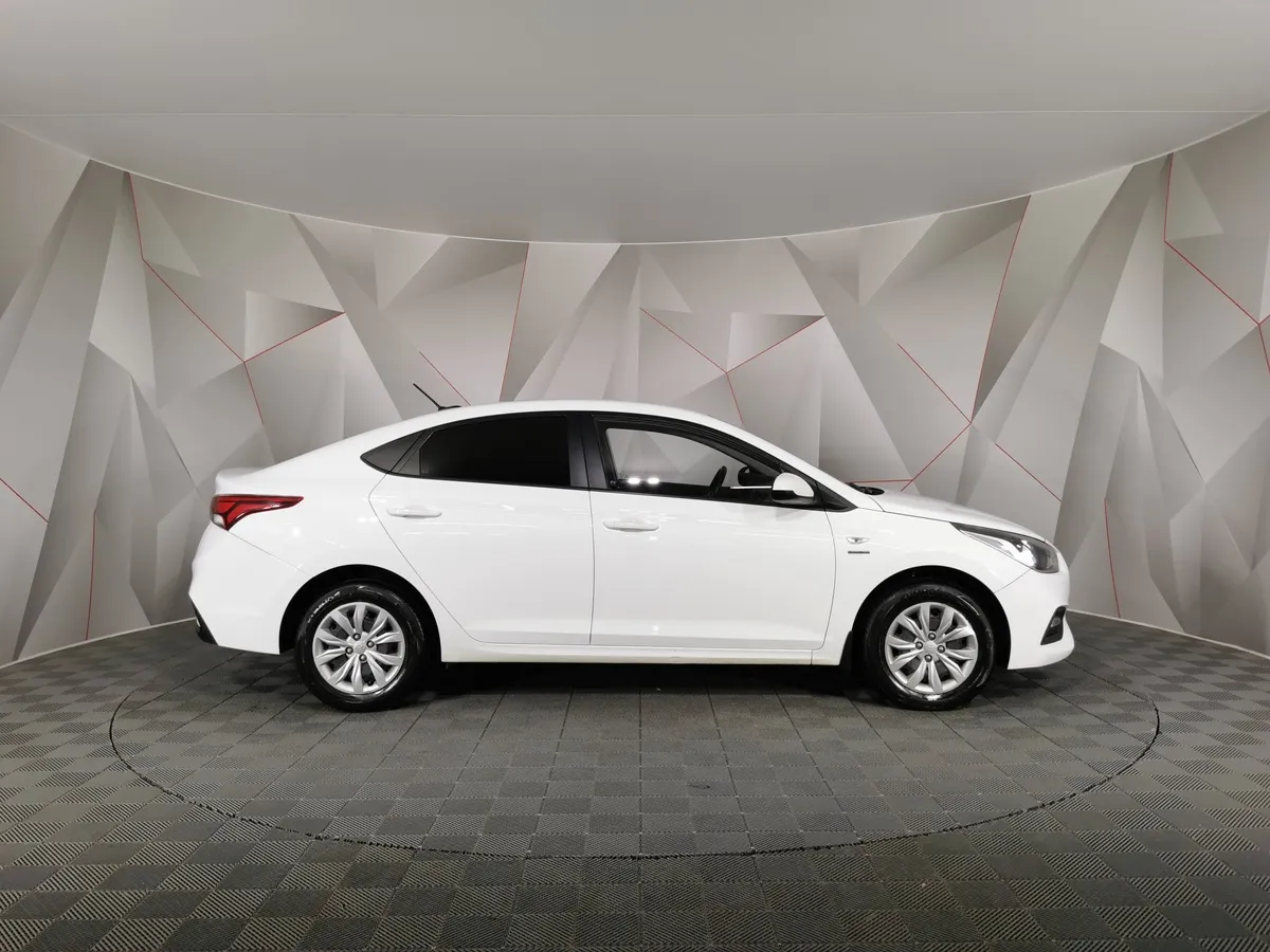 Hyundai Solaris 1.6 AT (123 л.с.) Super Series Белый в АВИЛОН. Слайд №6