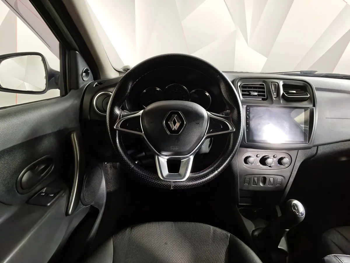 Renault Logan 1.6 MT (82 л.с.) Белый в АВИЛОН. Слайд №19