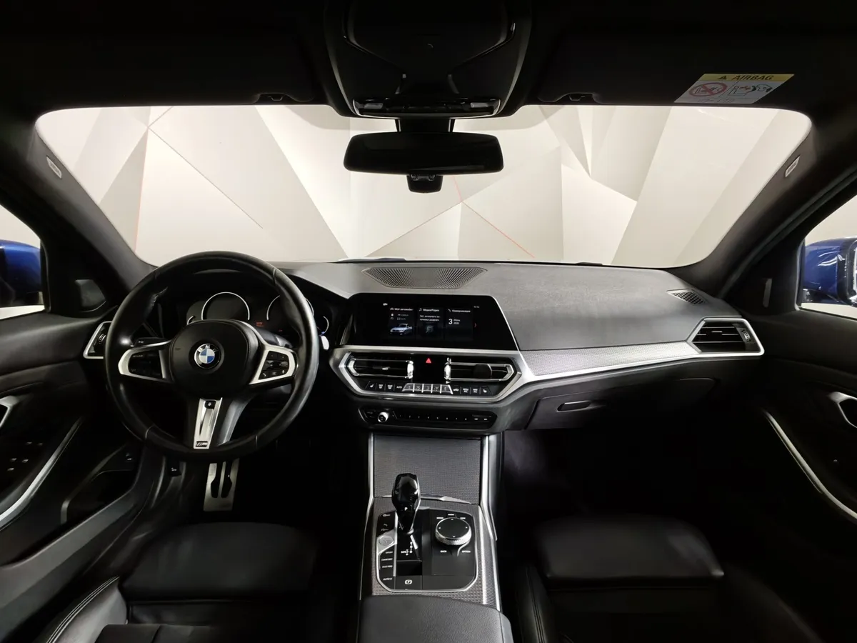 BMW 3 серия 320i xDrive (184 л.с.) M Sport Pure Синий в АВИЛОН. Слайд №11