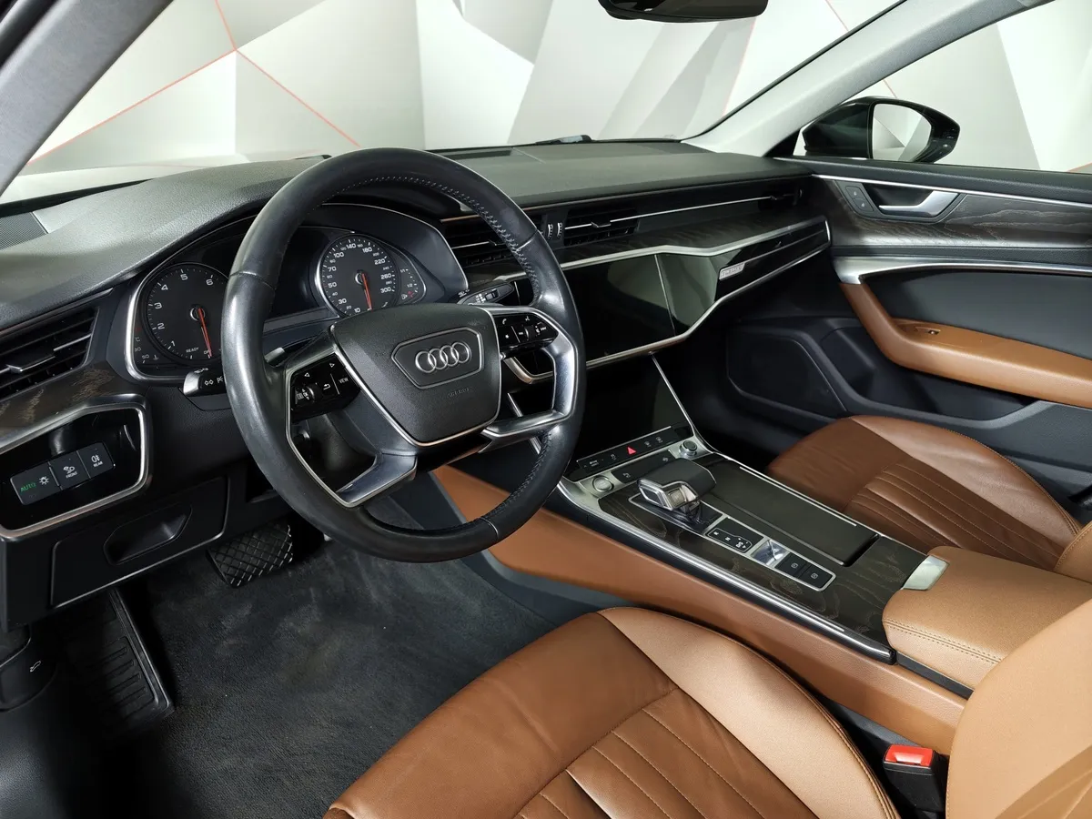 Audi A6 55 TFSI S tronic quattro (340 л.с.) Sport Черный в АВИЛОН. Слайд №19