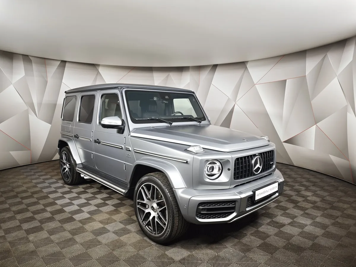 Mercedes-Benz G-Класс G 63 AMG Speedshift Plus 9G-Tronic (571 л.с.) Серый в АВИЛОН. Слайд №3