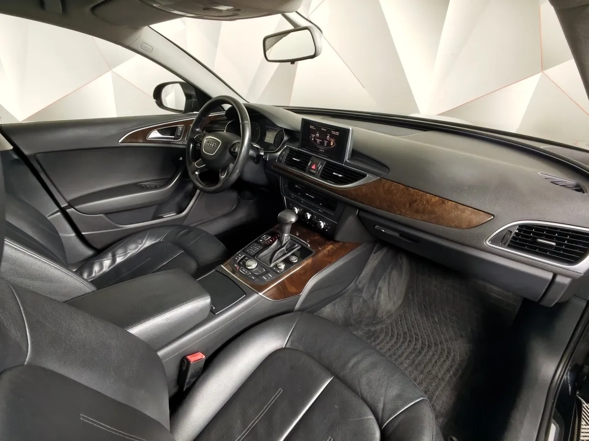 Audi A6 2.0 TFSI multitronic (180 л.с.) Черный в АВИЛОН. Слайд №12