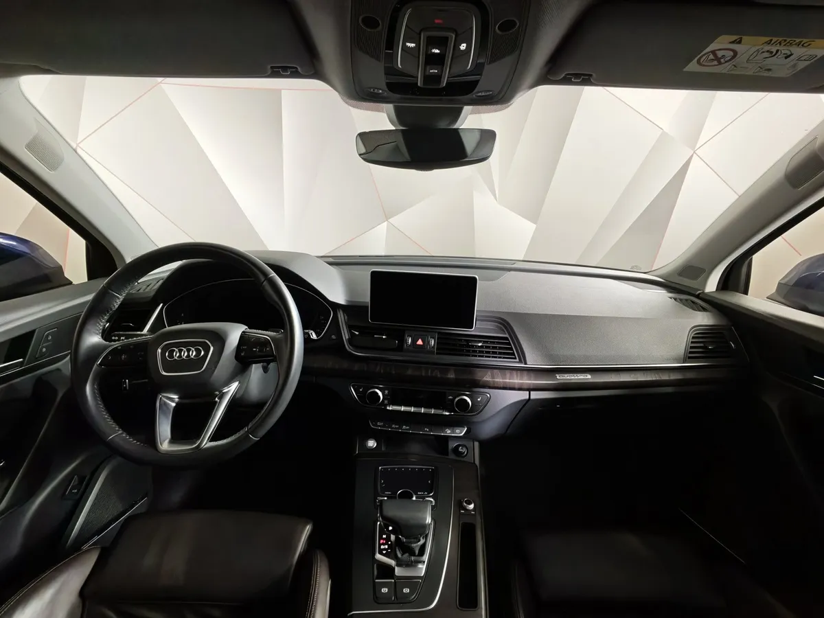 Audi Q5 2.0 TFSI S tronic quattro (249 л.с.) Sport Синий в АВИЛОН. Слайд №14