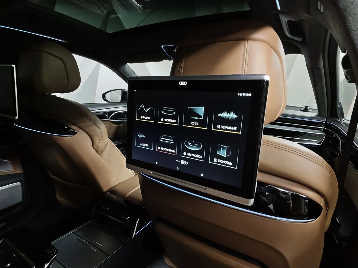 Audi A8 3.0 TFSI L tiptronic quattro (340 л.с.) Серый в АВИЛОН. Слайд №30