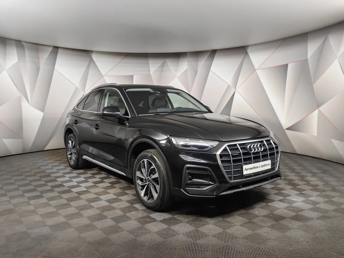 Audi Q5 Sportback 2.0 TFSI S tronic quattro (204 л.с.) Черный в АВИЛОН. Слайд №3