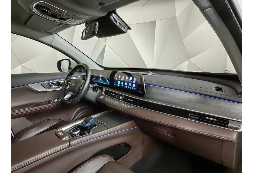 Chery Tiggo 8 Pro Hybrid 1.5T DHT 2WD (235 л.с.) Ultimate Белый в АВИЛОН. Слайд №12