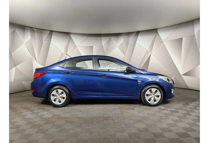 Hyundai Solaris 1.6 AT (123 л.с.) Comfort Синий в АВИЛОН. Слайд №6