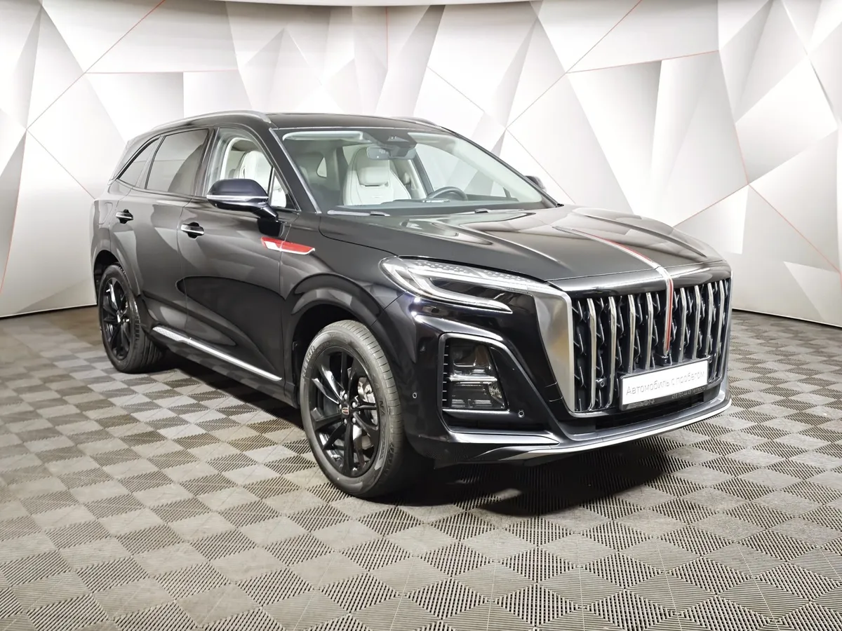 Hongqi HS3 2.0T 8AT 4WD (245 л.с.) Делюкс Черный в АВИЛОН. Слайд №3