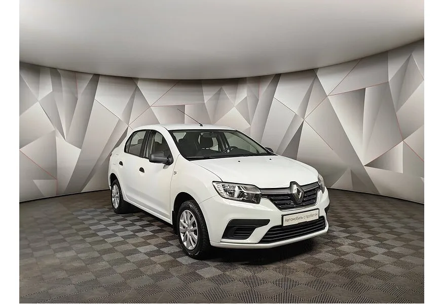 Renault Logan 1.6 AT (102 л.с.) Белый в АВИЛОН. Слайд №3