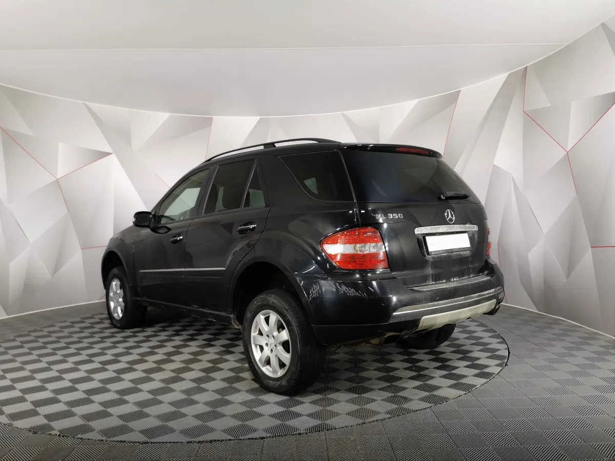 Mercedes-Benz M-Класс ML 350 7G-Tronic (272 л.с.) Черный в АВИЛОН. Слайд №4