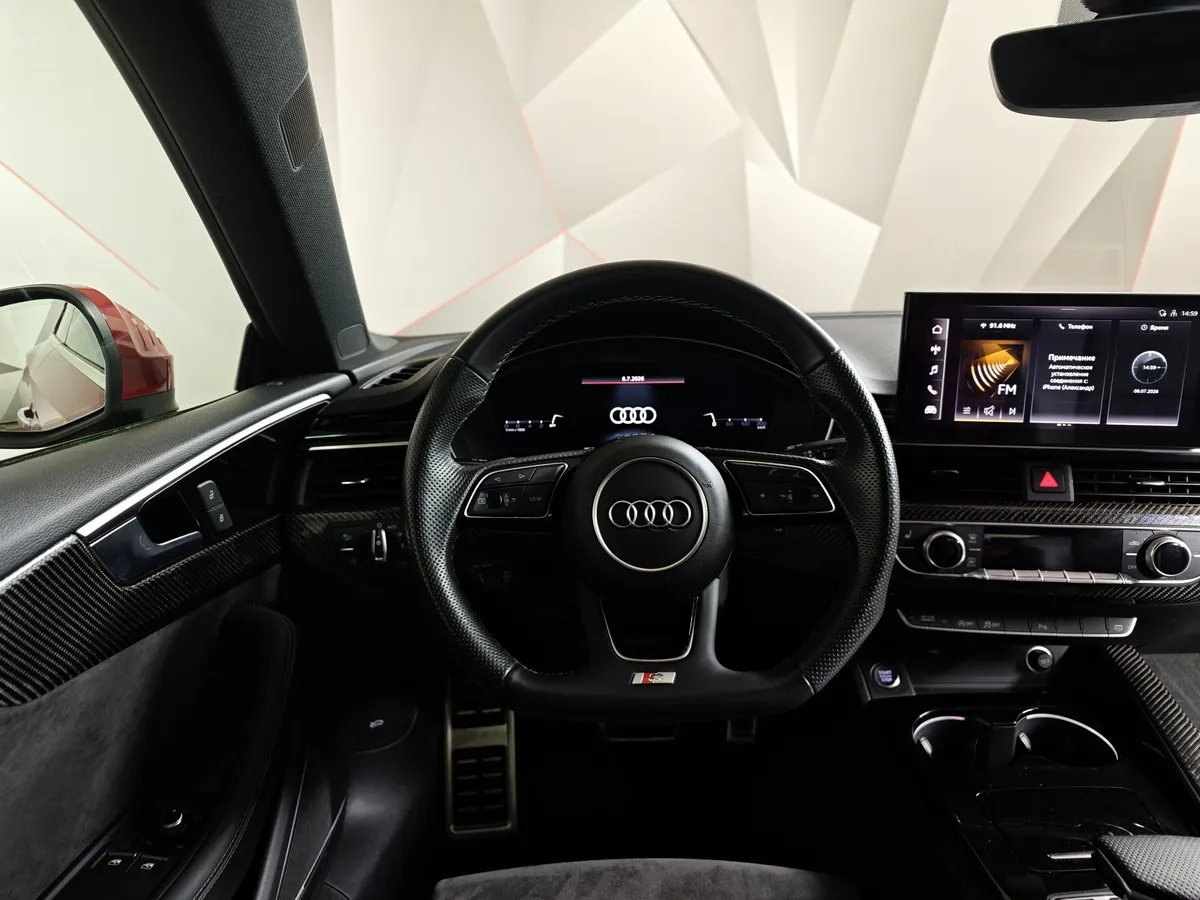 Audi A5 2.0 TFSI S tronic quattro (249 л.с.) Sport Красный в АВИЛОН. Слайд №19