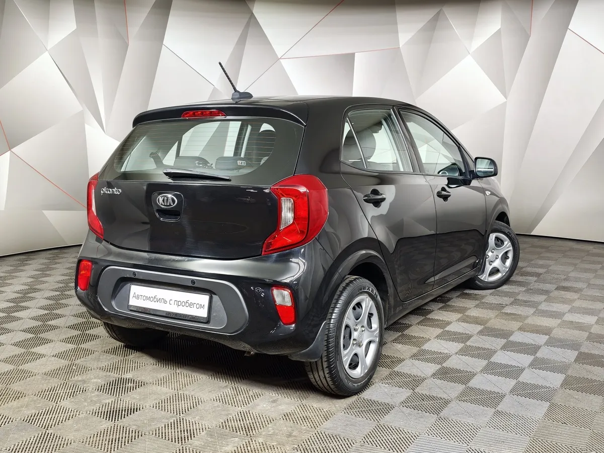 Kia Picanto 1.2 AT (84 л.с.) Classic Черный в АВИЛОН. Слайд №2