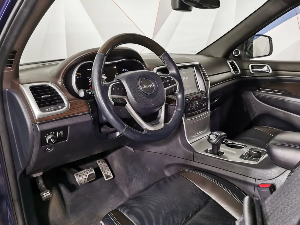 Jeep Grand Cherokee 3.6 AT (286 л.с.) Overland Синий в АВИЛОН. Слайд №18