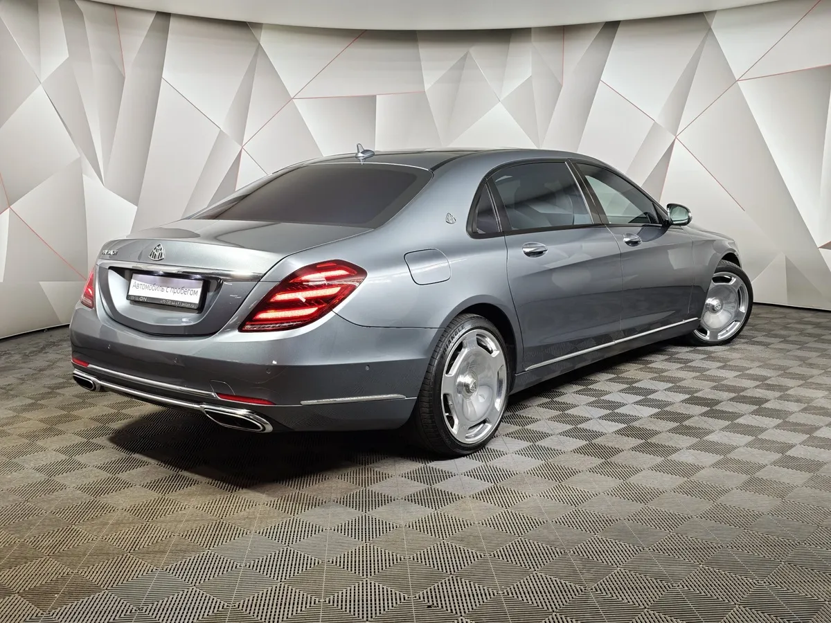 Mercedes-Benz S-Класс S 450 9G-Tronic 4Matic (367 л.с.) Серый в АВИЛОН. Слайд №2
