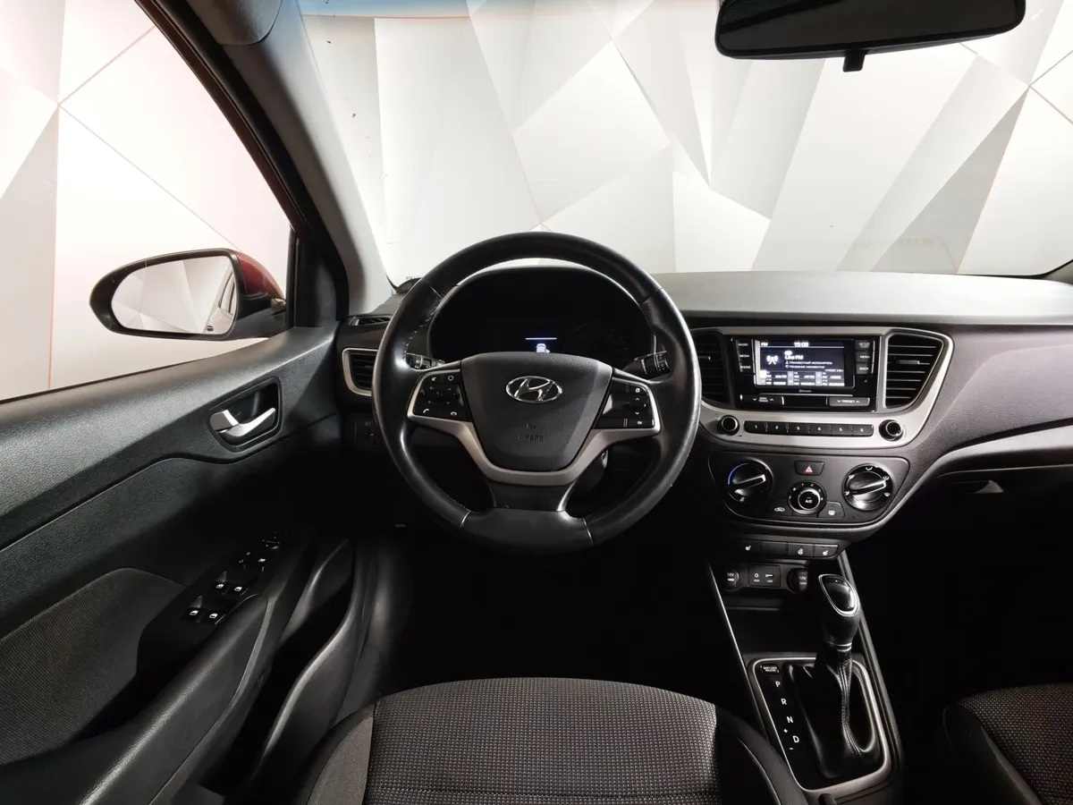 Hyundai Solaris 1.6 AT (123 л.с.) Active Plus Красный в АВИЛОН. Слайд №18